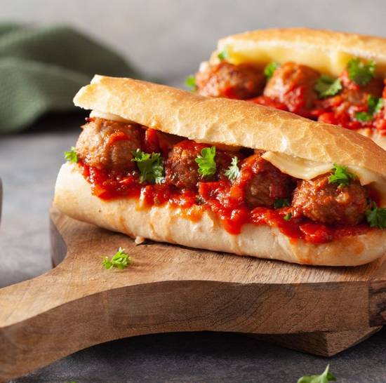 Meatball Parm Sandwich