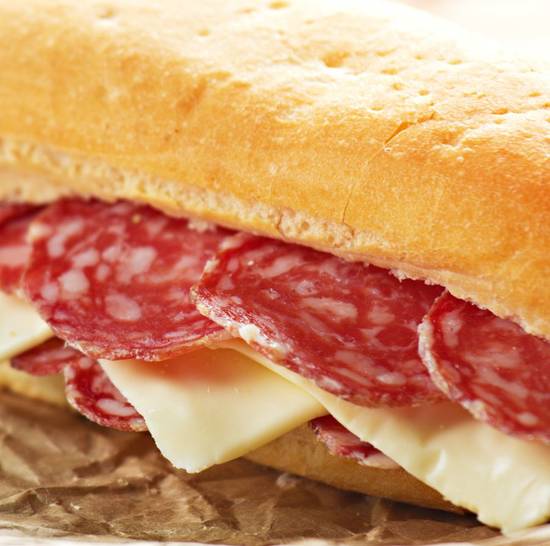 Salami and Provolone Sub