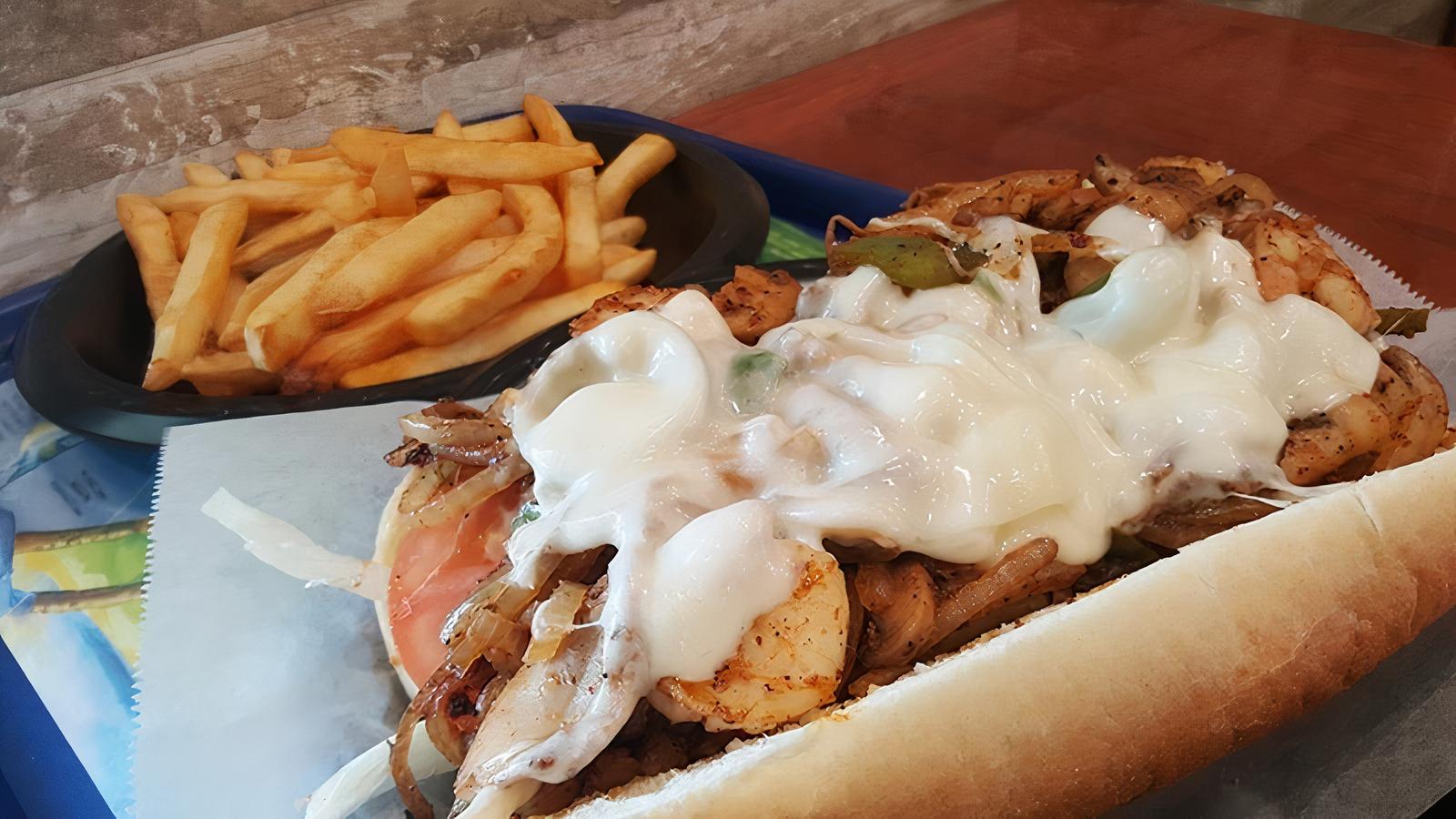 Grilled Shrimp Philly