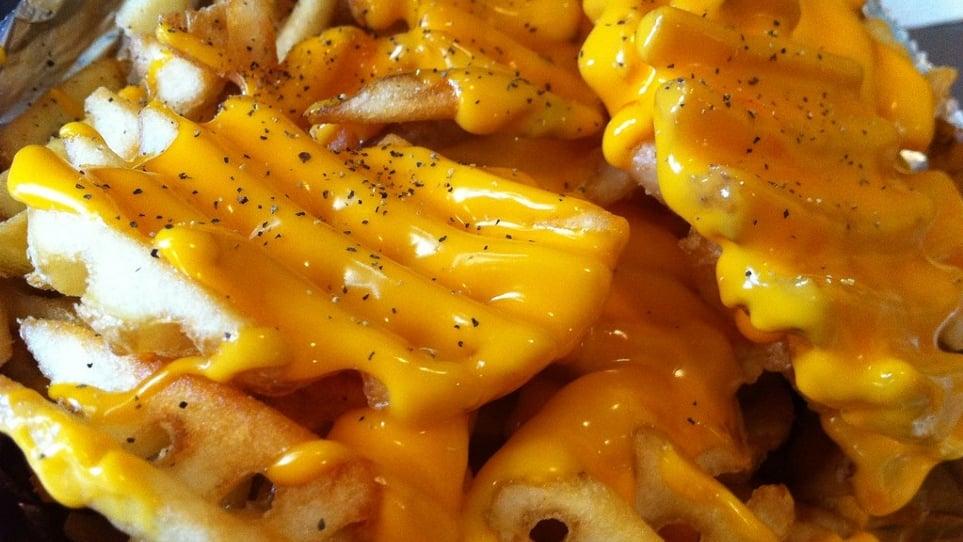 Waffle Cheese Fries