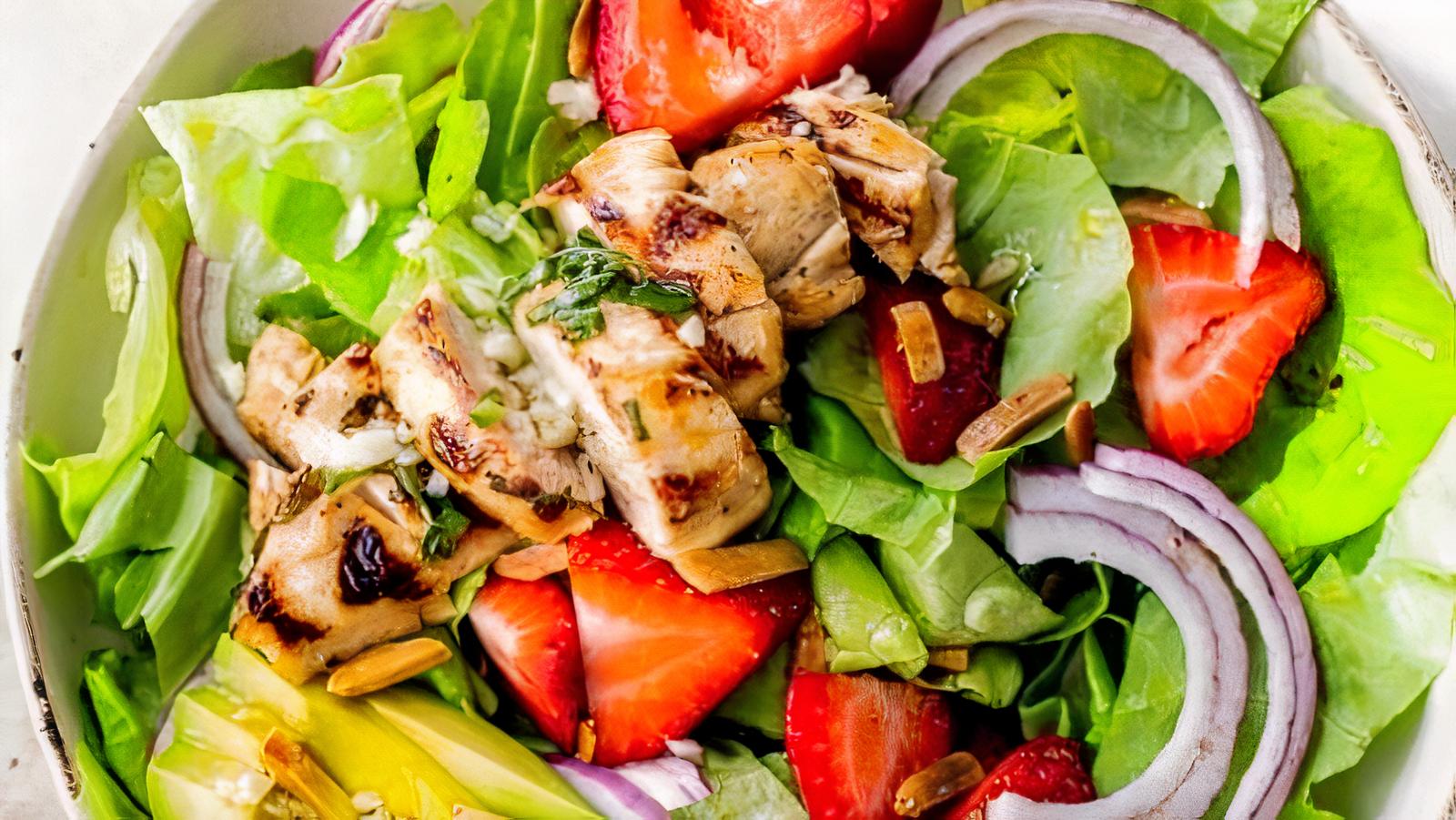 Loaded Salad with Meat