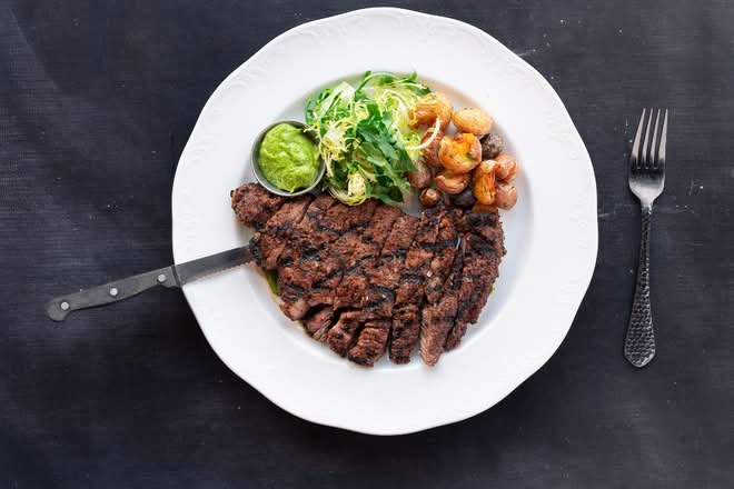 Grilled Ribeye Steak