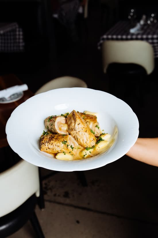 Pork Rollatini and Gnocchi