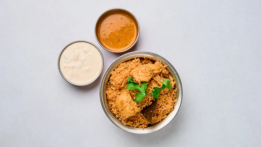 Chettinad Kyckling Biryani 🌶️