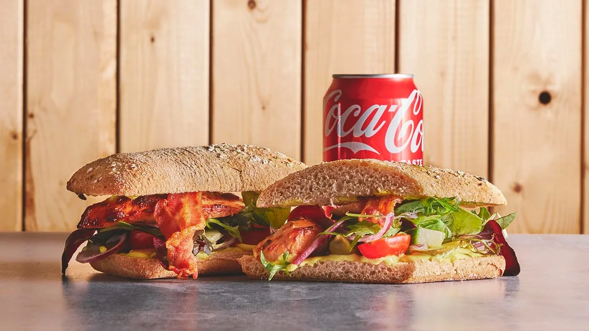 The Spot clubsandwich menu