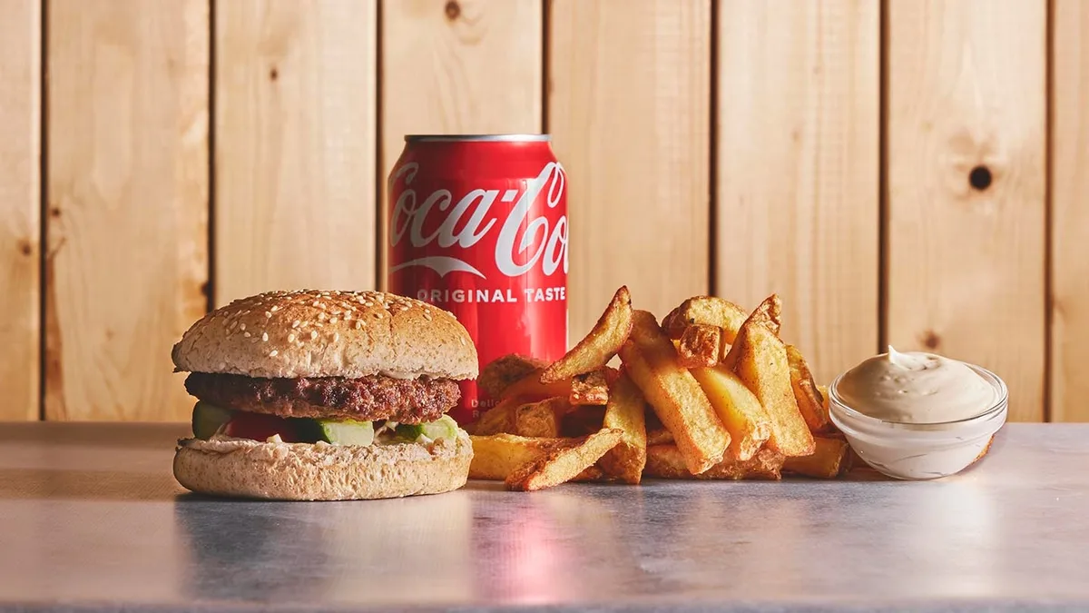 Børneburger menu
