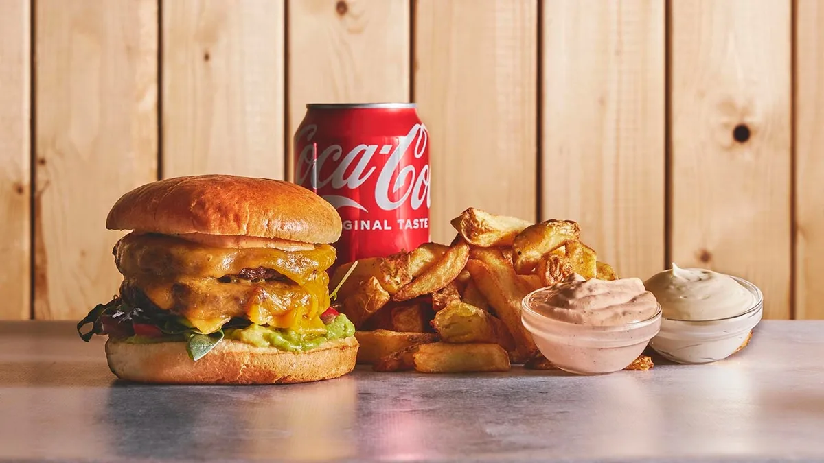 Hot burger menu 🌶