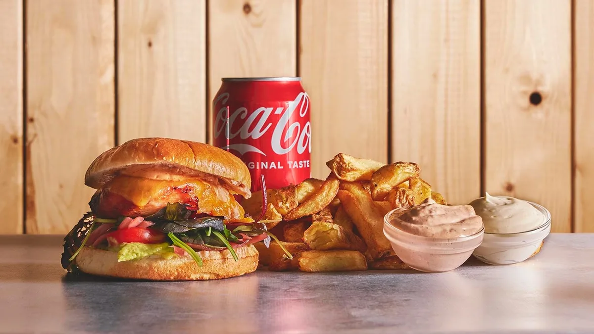 Hot Chicken Burger menu 🌶