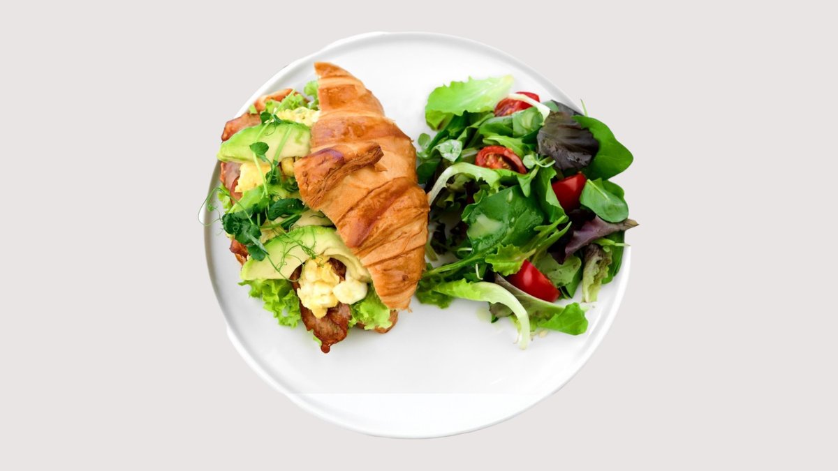 Snídaňový croissant