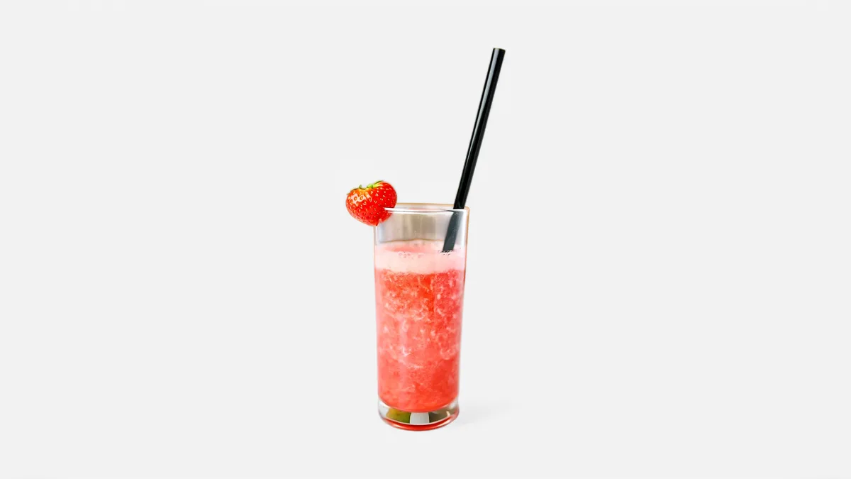 Strawberry energy smoothie