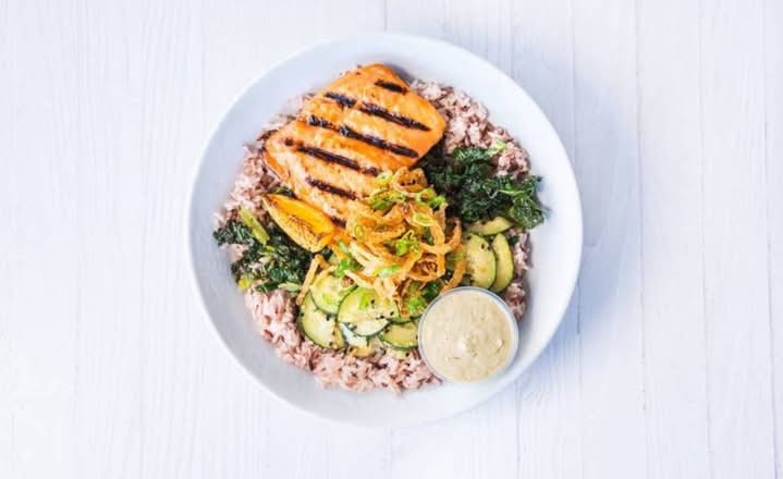 Miso Salmon Bowl