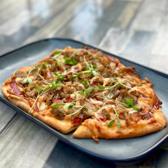 BBQ Pork Flatbread