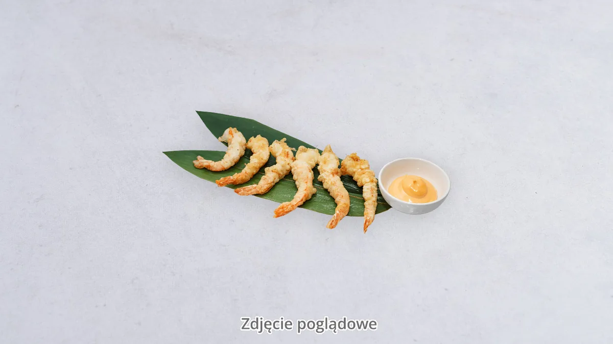 Krewetki w tempurze