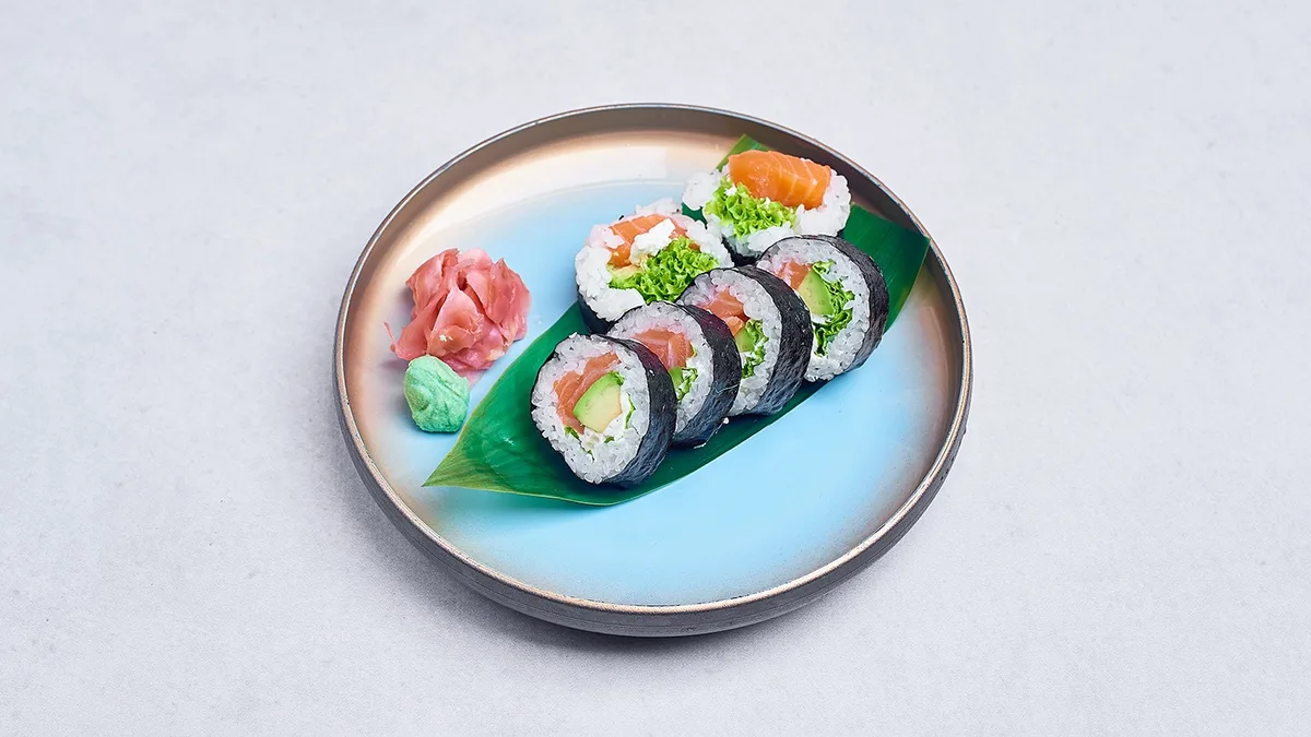 Philadelphia maki z łososiem