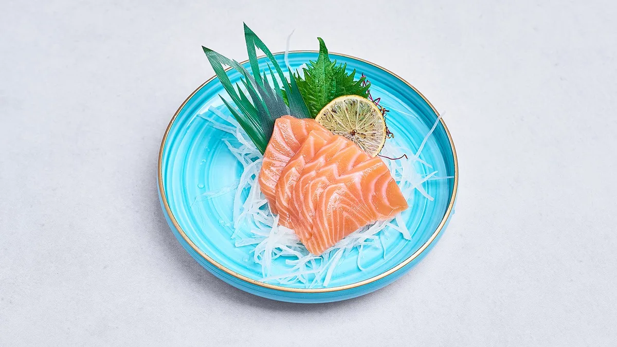 Sashimi z łososia