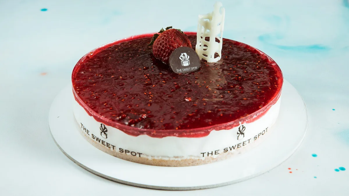 Cheesecake με Βατόμουρο