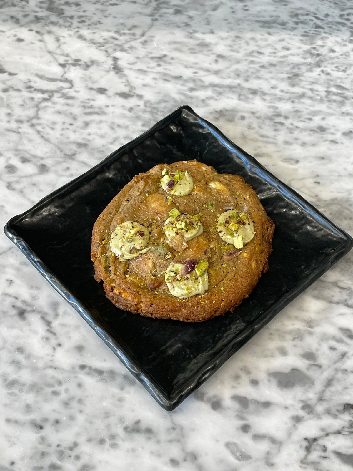 Pistachio White Chocolate chip cookie