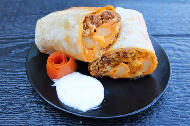 Chorizo Breakfast burrito
