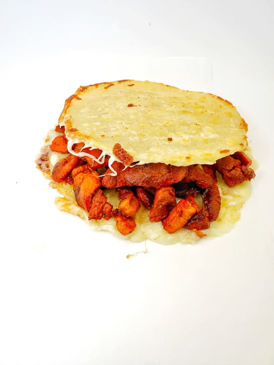 Al Pastor Corn Quesadilla