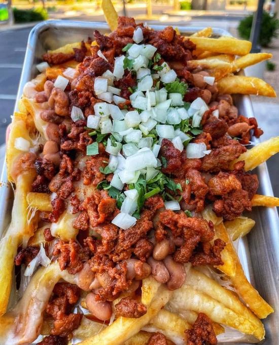 Al Pastor Loaded Fries