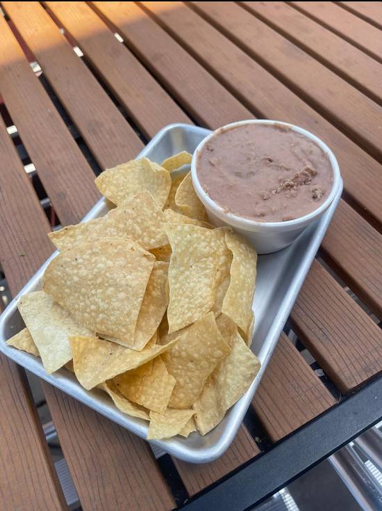 Chips and 8oz Beans