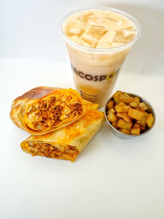 Loaded Breakfast Burrito Combo
