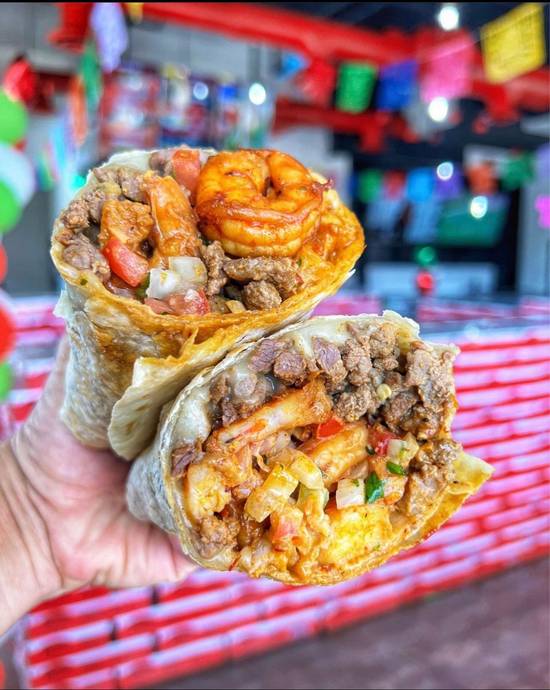 Surf and Turf Burrito