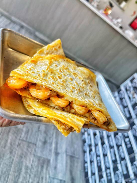 Surf and Turf Flour Quesadilla