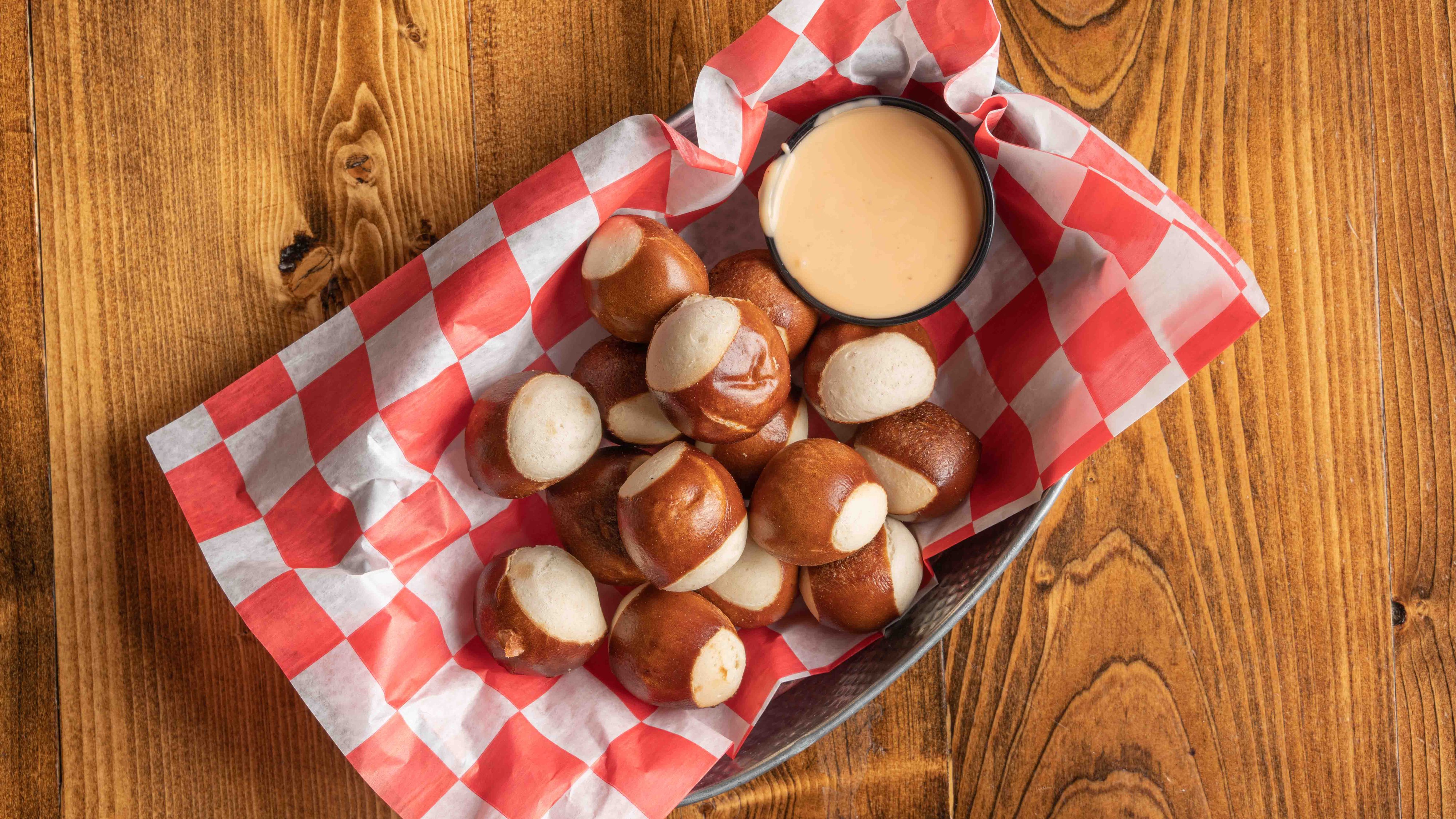 Buckeye Pretzel Bites