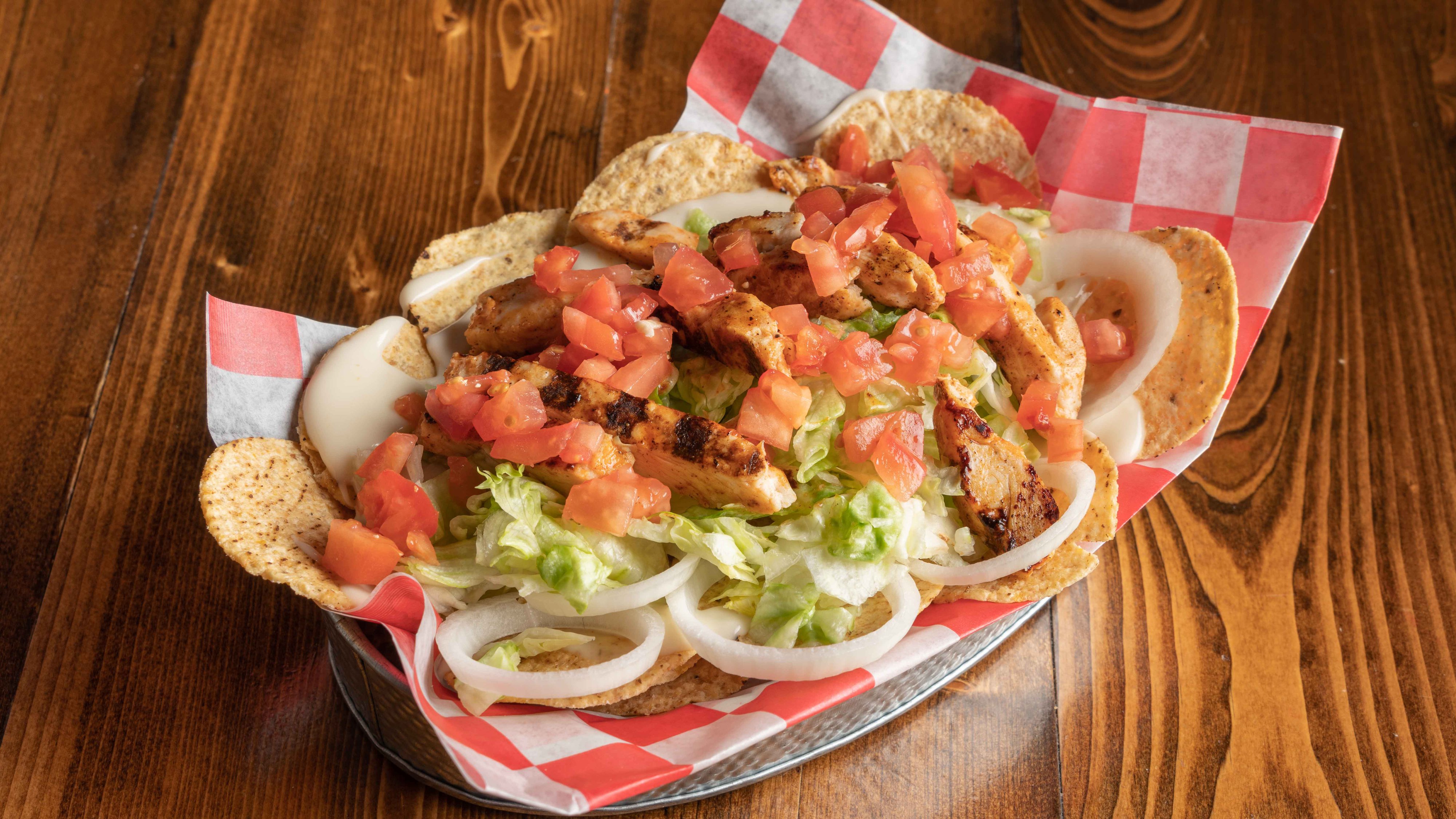 Chicken Loaded Nachos
