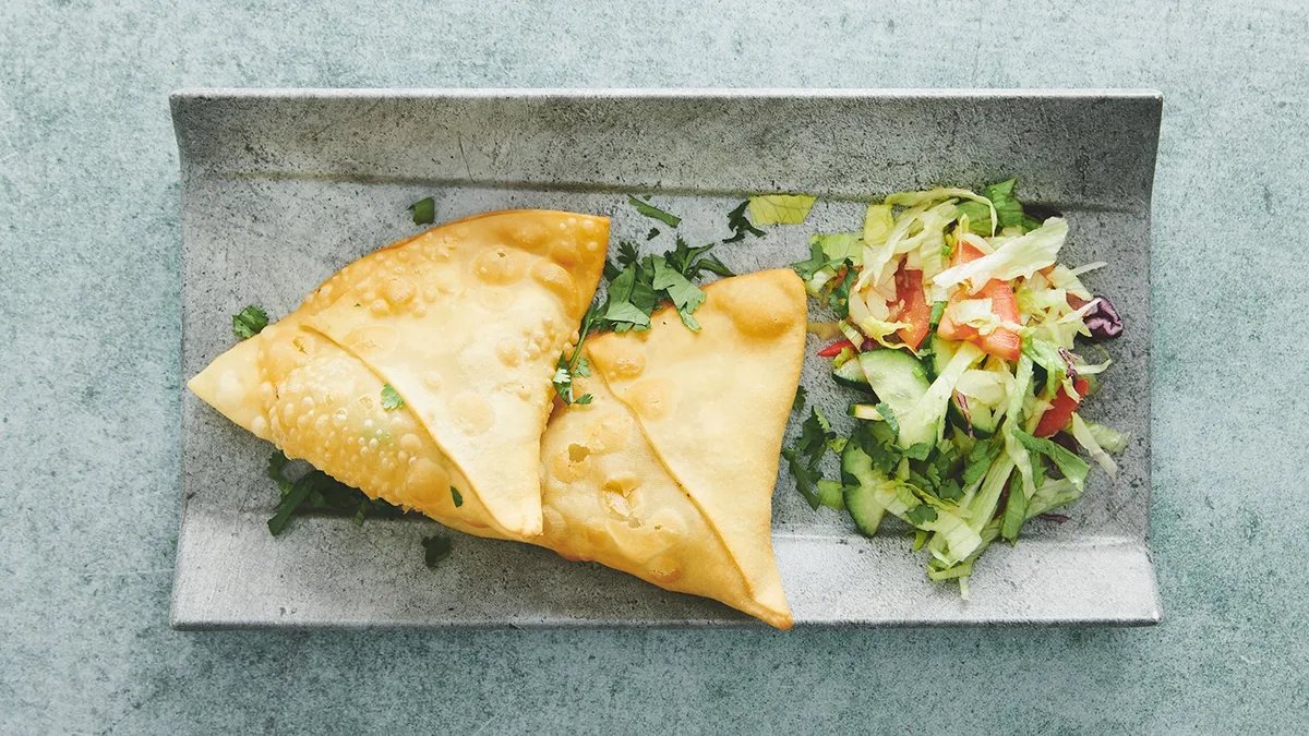 Samosa (1 stk) (V)