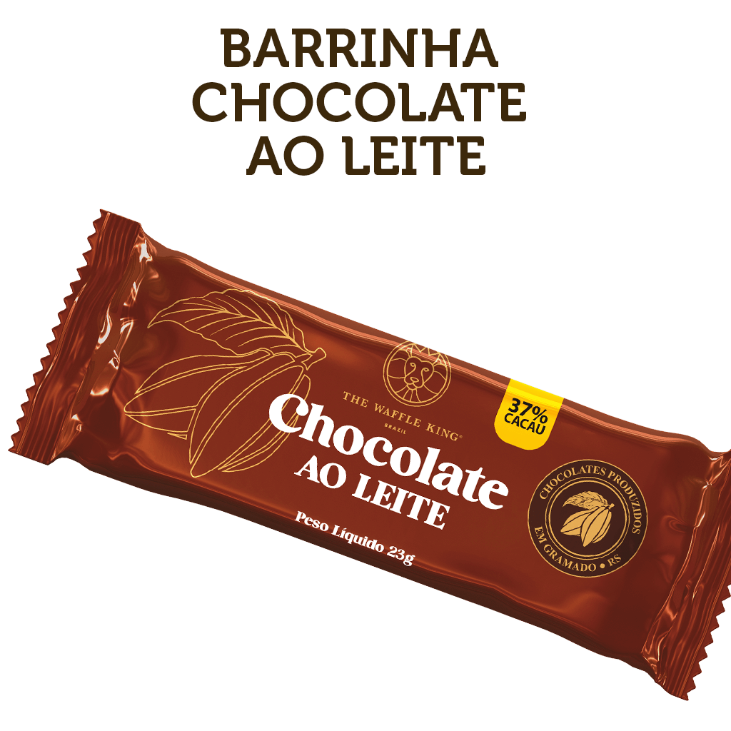 Barra De Chocolate Ao Leite