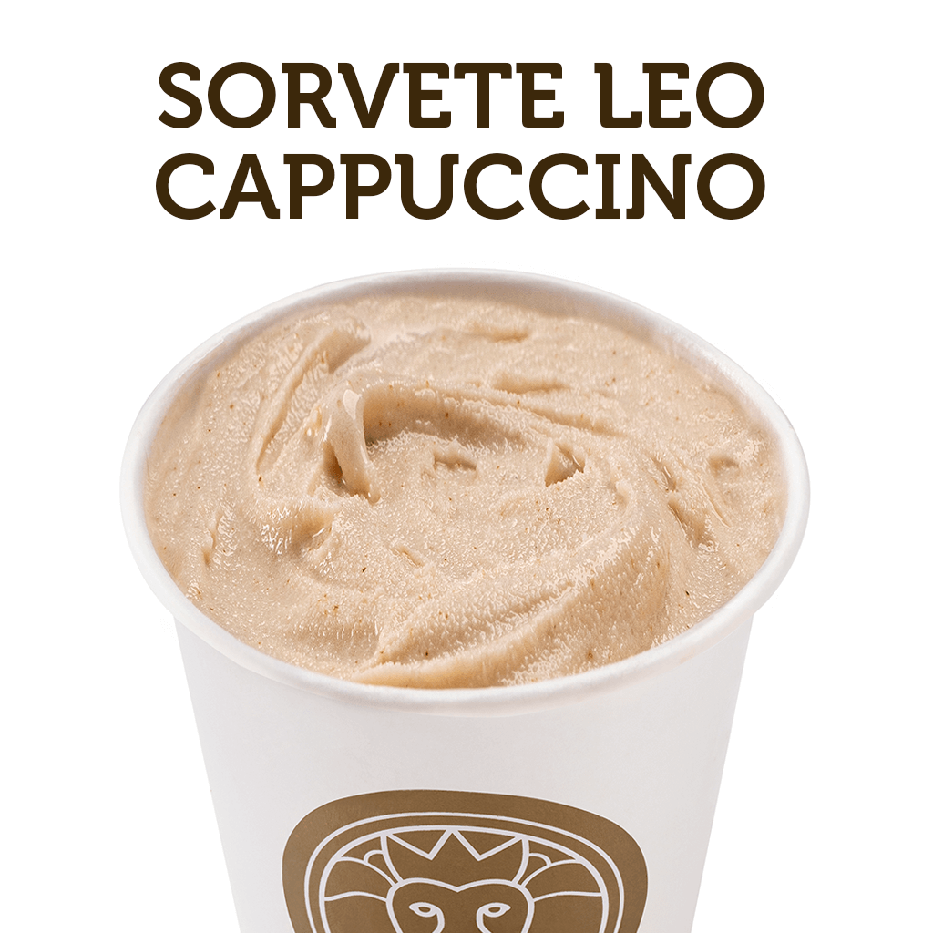 Sorvete Leo Cappuccino