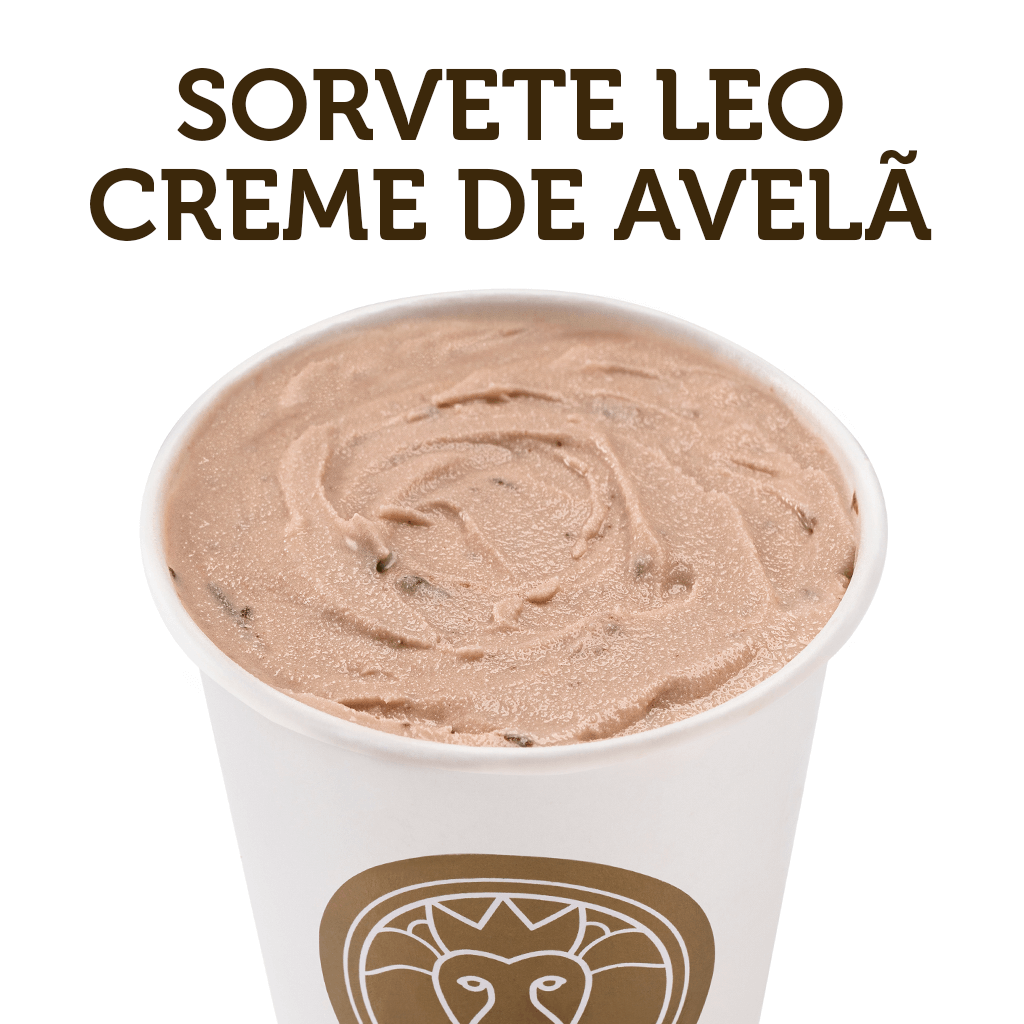 Sorvete Leo Creme De Avelã