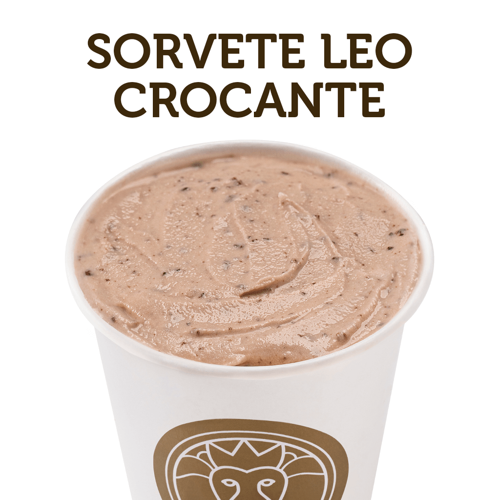 Sorvete Leo Crocante