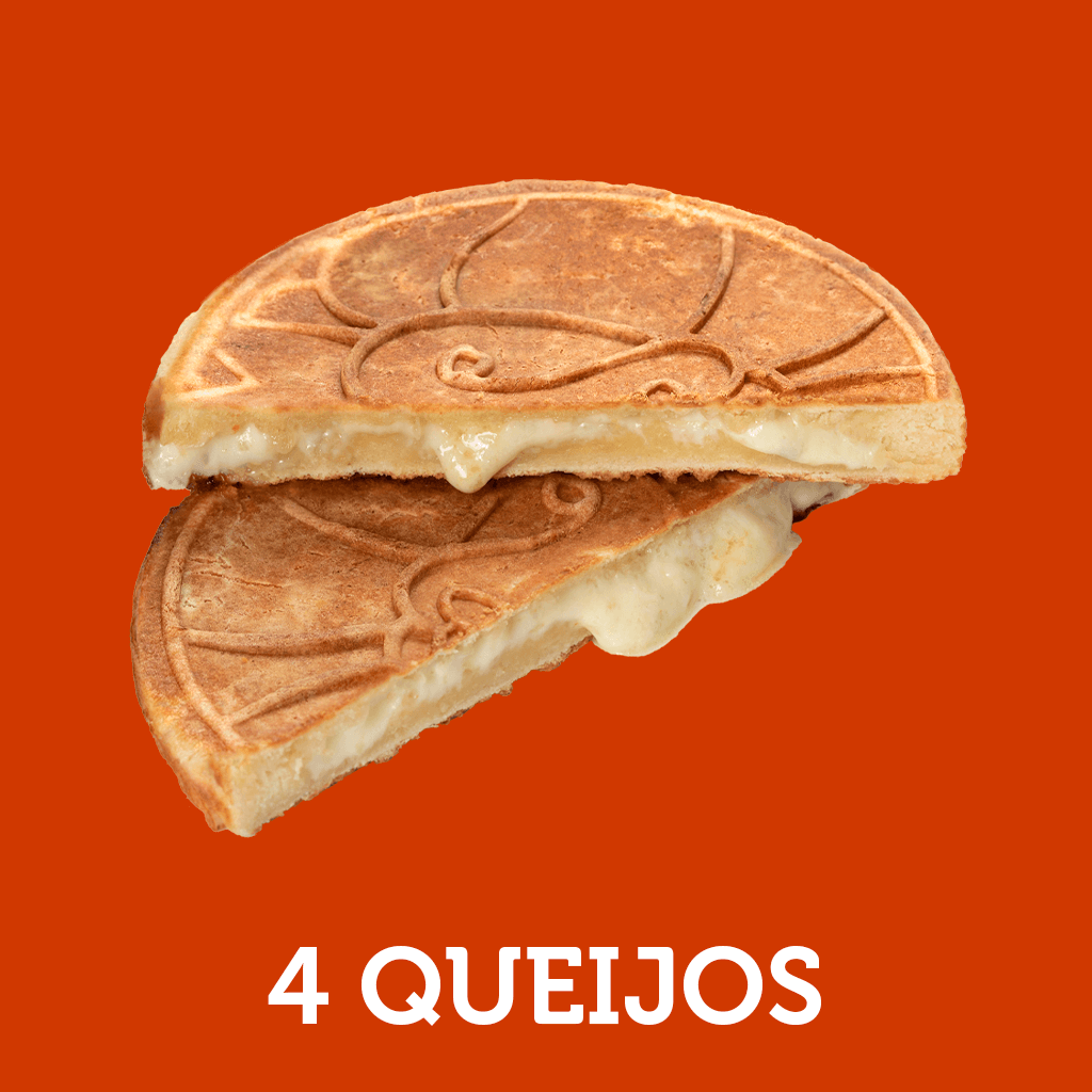 Waffle 4 Queijos