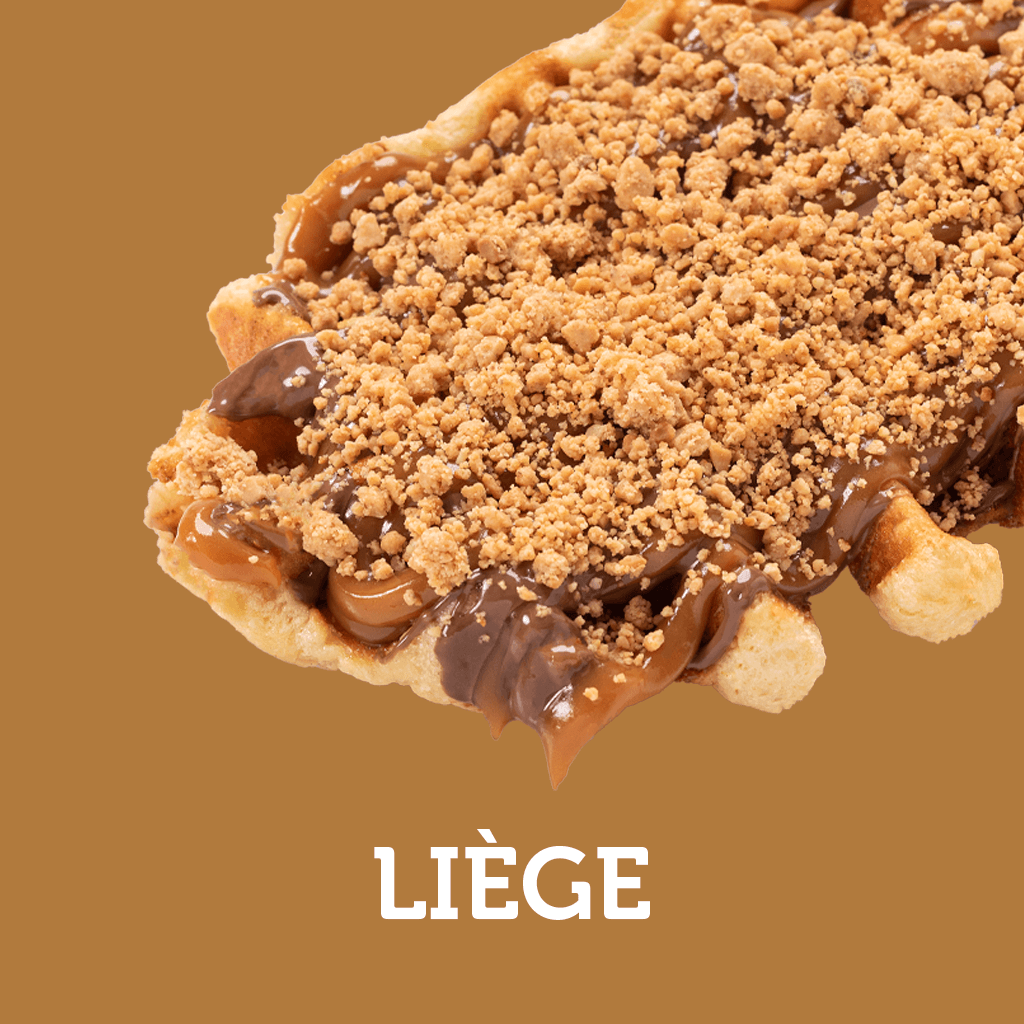 Waffle Liege Paçoca
