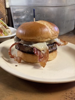 Bacon Mushroom and Swiss