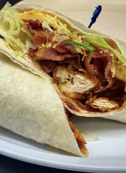 Bourbon Chicken Wrap