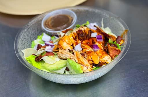 Bourbon Salmon Salad
