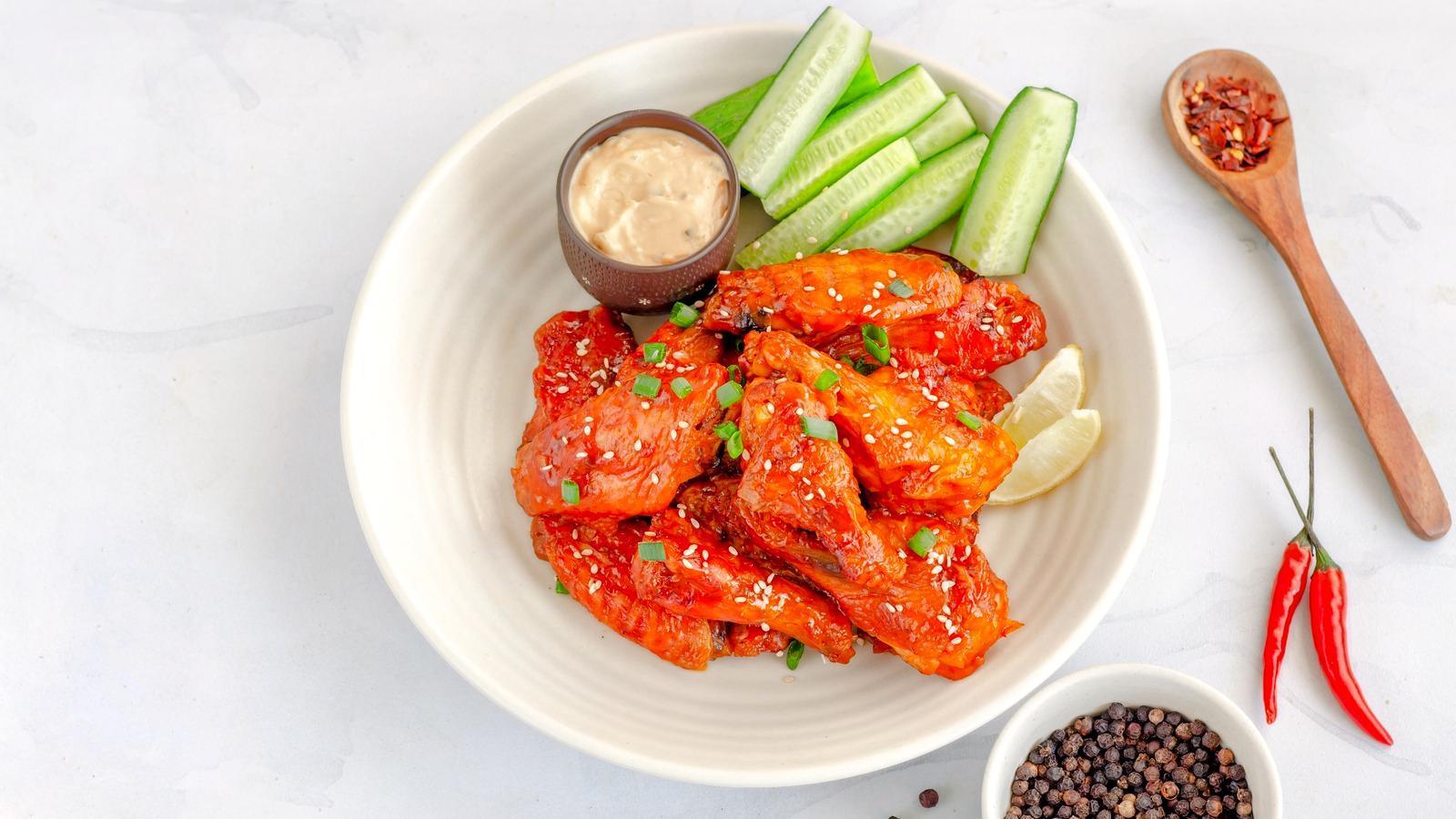 Sweet Red Chili Chicken Wings