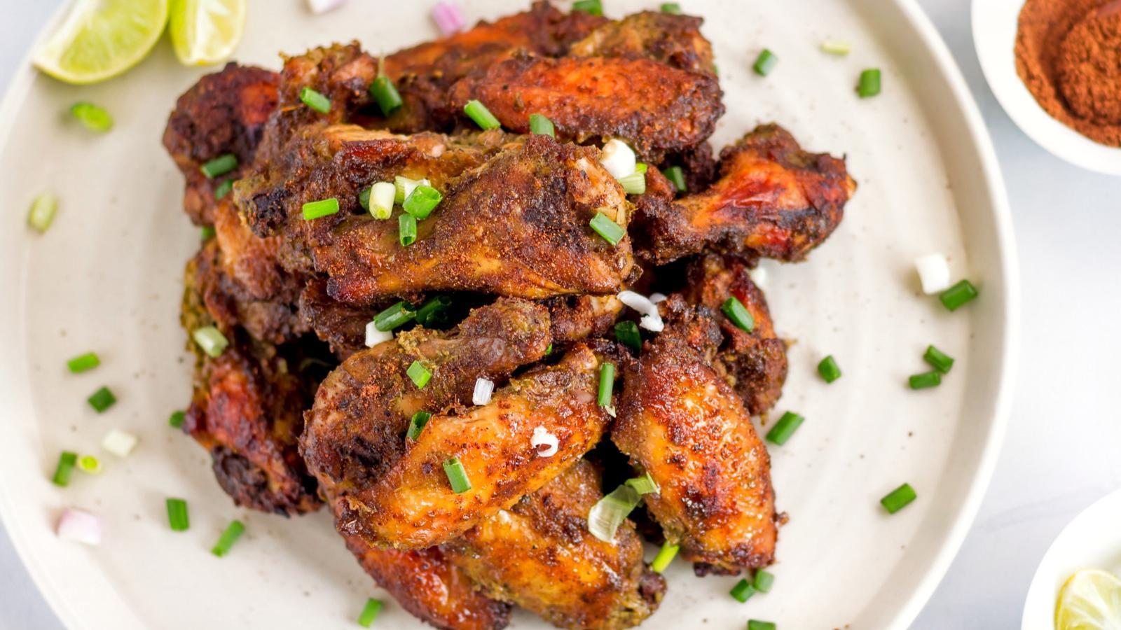 The Jamaican Jerk Chicken Wings