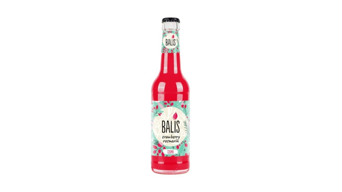 Balis Cranberry Rosmarin Glasflasche 0,33l