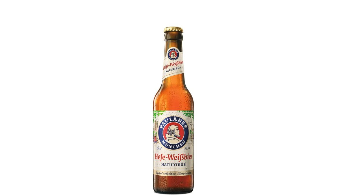 Paulaner Hefe-Weißbier Naturtrüb Glasflasche 0,33l