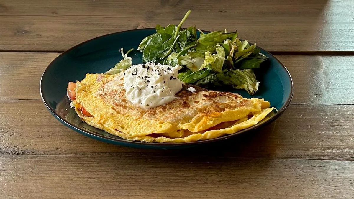 Omelette con Tortilla