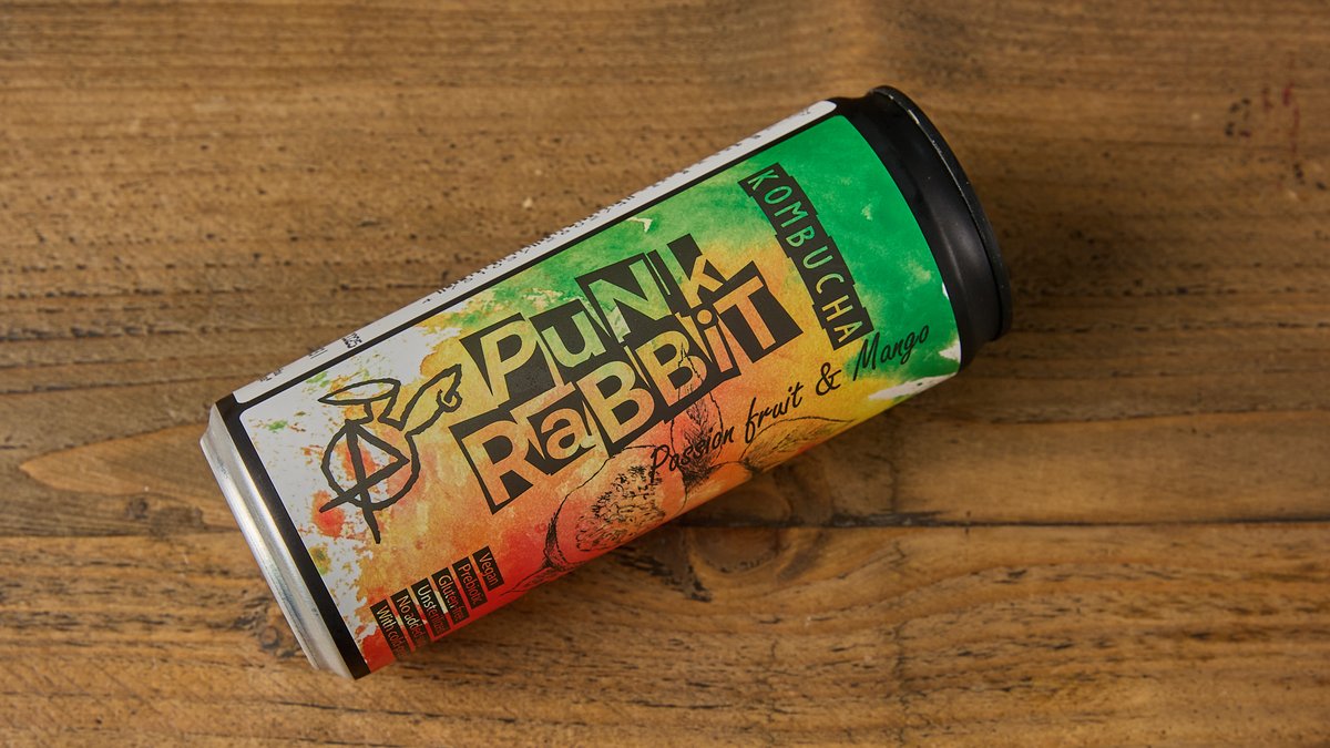 Punk Rabbit Kombucha Passion Fruit and Mango 0.33 l