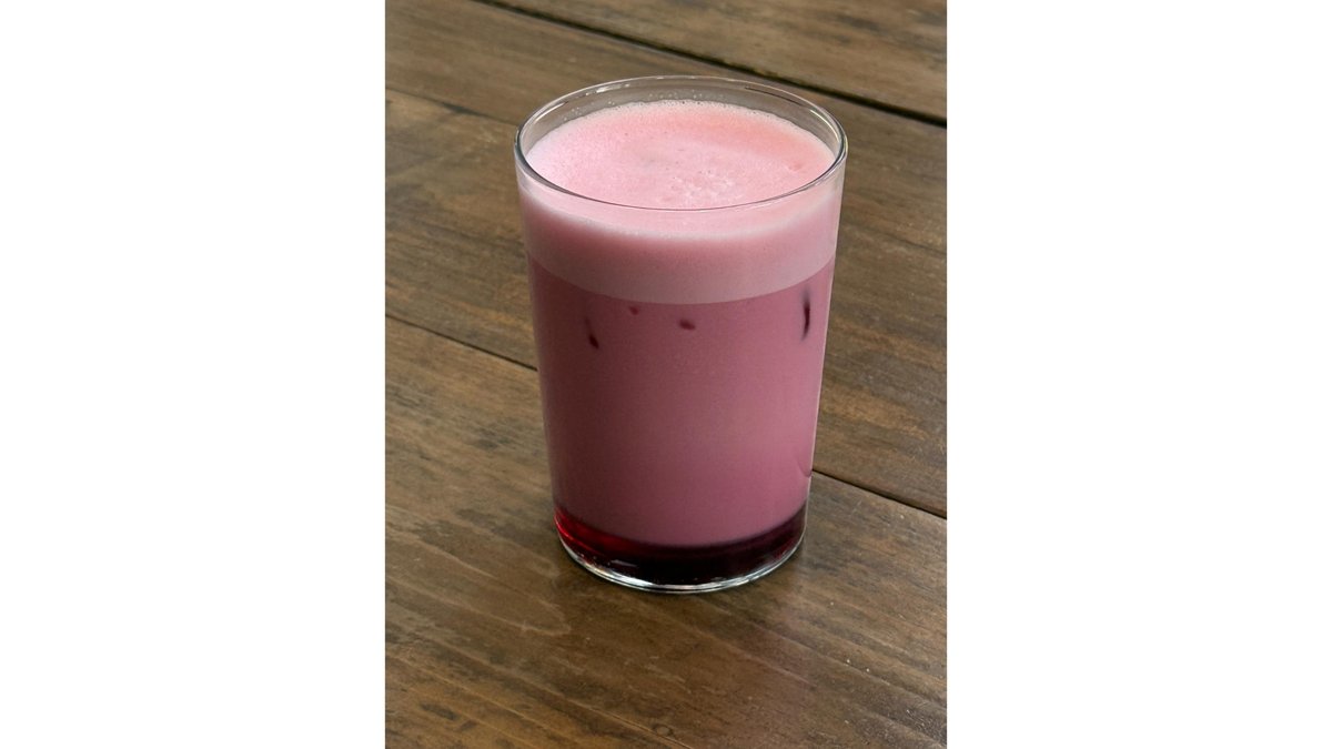 Strawberry Matcha Latte