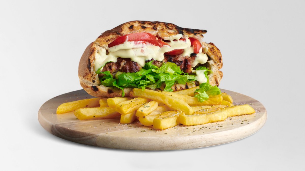 Chicken Souvlaki Sandwich