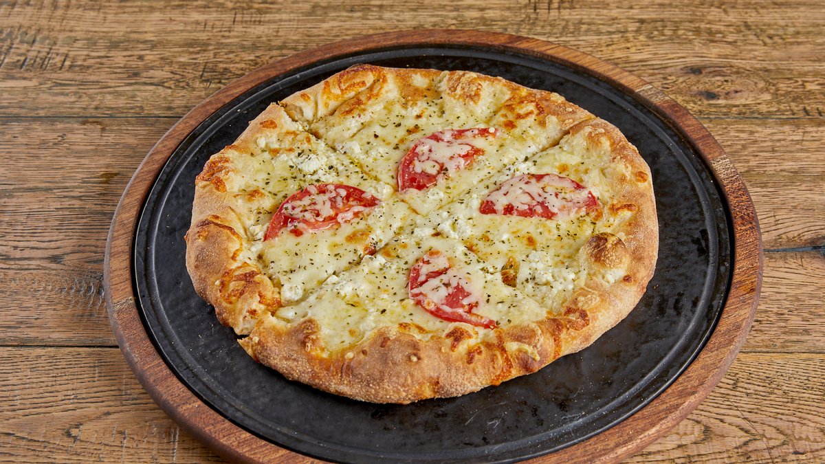 Garlic Bread Tomato and Feta