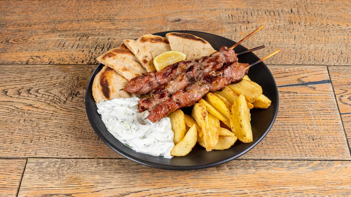 Pork Souvlakis